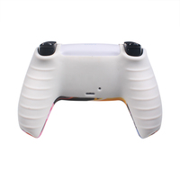 Coque en silicone souple de qualité supérieure Oursteam avec impression camouflage aquarelle pour manette
