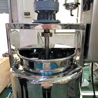 Mélangeur en acier inoxydable, réservoirs de mélange industriels, machine de fabrication de savon liquide, shampoing, détergent, savon pour les mains