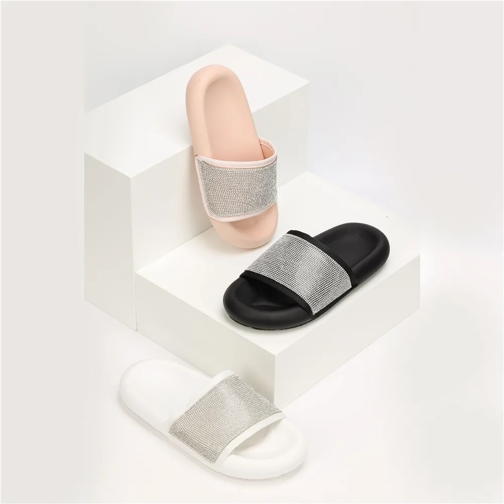 Ador รองเท้า Pu ส้นเตี้ยดีไซน์ใหม่พร้อมโลโก้,รองเท้าออกแบบได้ตามต้องการสำหรับสุภาพสตรี