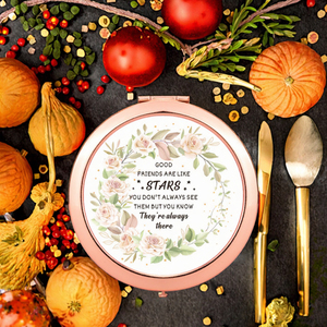 Espejo compacto de hierro grabado <span class=keywords><strong>para</strong></span> mi hija, citas inspiradoras, regalos de <span class=keywords><strong>cumpleaños</strong></span> de Año Nuevo chino <span class=keywords><strong>para</strong></span> hija y <span class=keywords><strong>nieta</strong></span> - Product Image 3