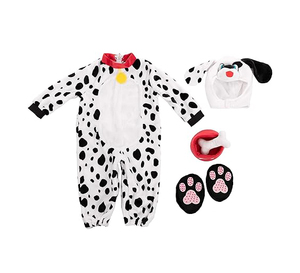 Creations <span class=keywords><strong>Costume</strong></span> de chiot <span class=keywords><strong>dalmatien</strong></span> pour bébé Halloween Trick or Treat Party - Product Image 1