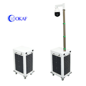 Giải pháp giám sát tạm thời bãi đậu xe giám sát 4g Ai máy ảnh không thấm nước mini tủ an ninh di động - Product Image 5