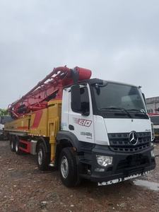 Pompe à béton montée sur camion Zoomlion d'occasion, neuve, avec moteur diesel, portée horizontale de 62 m, Shanghai - Product Image 2