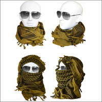 Foulard tactique arabe pour activités de plein air CS, coupe-vent, anti-sable, anti-soleil, pour la chasse et le maintien au chaud du cou en hiver