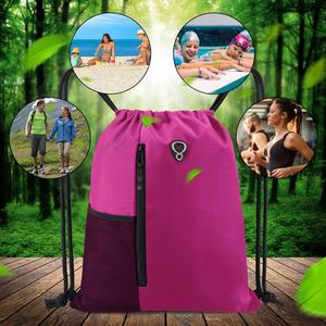 Free sample Sinodiving Swimming Waterproof Bag Custom Logo Gym Mesh <b>Drawstring</b> <b>Backpack</b> Swim Mesh Bag Travel Sports Swimming Bag - Product Image 5