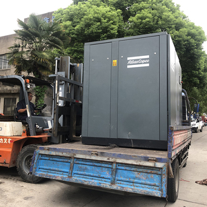 ضاغط هواء صناعي محمول أطلس كوبكو GA90VSD 90 كيلوواط حلزوني صامت منخفض الضوضاء يعمل بالديزل ومزيت بالمحرك - Product Image 4