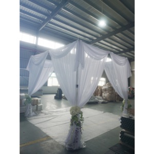 Aluminum adjustable drapes and curtains <b>backdrop</b> <b>stand</b> wedding used pipe and drape - Product Image 3