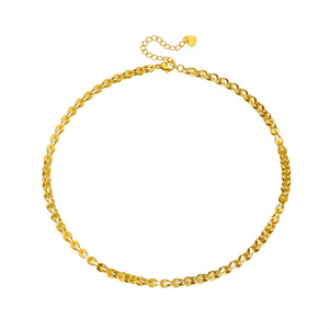 Gold Plated Stainless Steel Phoenix Tail Chain Necklace For Gift Fashion Jewelry - Product Image 5
