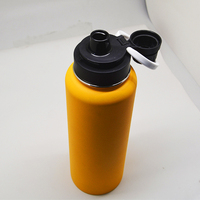 Botella de Agua Deportiva de Acero Inoxidable 304 de Bajo Precio, 950 ml, Aislada al Vacío, con Pantalla de Temperatura, Mantiene el Calor por 12-24 Horas