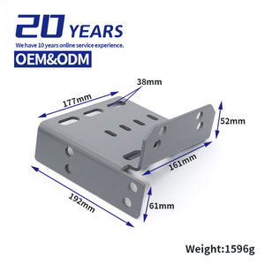 Elevador Elevador Elevador Porta Aleta Peças Sobressalentes Personalizado Metal Elevador Guia Rail Bracket - Product Image 2