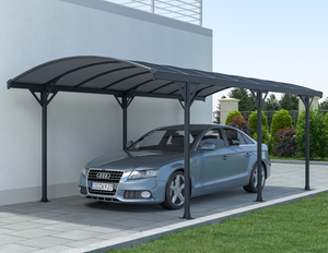 Couverture <span class=keywords><strong>de</strong></span> terrasse extérieure 6mm-8mm Pergola Carport <span class=keywords><strong>pour</strong></span> voiture simple avec panneau en polycarbonate <span class=keywords><strong>pour</strong></span> l'ombre Gouttières d'eau complètes - Product Image 6