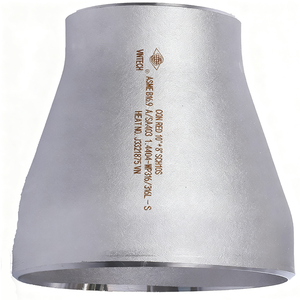 Reductor Concéntrico de Acero Inoxidable, Accesorio de Tubería Soldado, Acoplador Reductor Sin Costura ASME B16.9 para Tuberías de Alta Presión - Product Image 1
