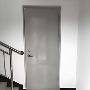 Barra Antipánico WHI de 2 Horas, Acero Laminado en Frío, Hierro Forjado, Impermeable, Diseño Moderno, Puerta Cortafuego con Acabado - Product Image 4