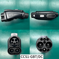 Nouvel adaptateur de charge rapide DC CCS1 vers GBT 1000V 250A pour véhicules électriques BYD MG CHERY AION Zeekr Changan Wuling Geely Xpeng, vente en gros à prix réduit