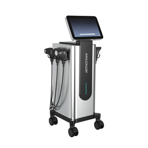 Best-Selling Stainless Steel <b>Standing</b> Body <b>Roller</b> Massage Stick Slimming Machine Custom Logo - Product Image 3