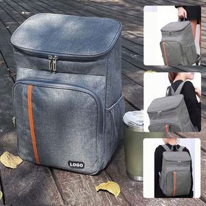 New Style Causal Fabric Lifestyle Beach Waterproof Outdoor Thermal Soft <b>Lunch</b> Ice <b>Bag</b> Cooler Picnic Insulated <b>Backpack</b> <b>Bag</b> - Product Image 6