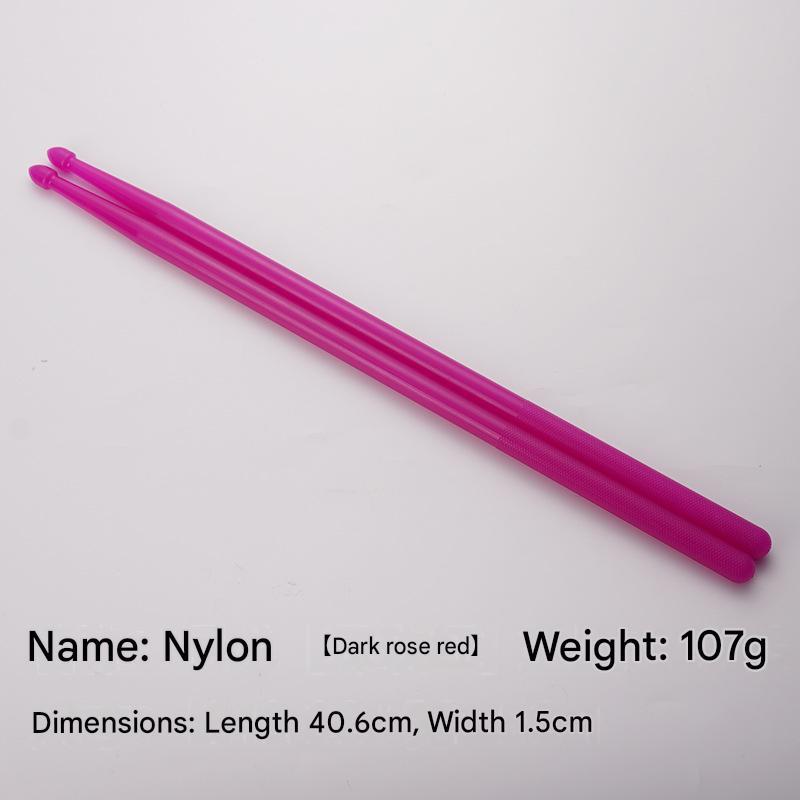 Bacchette in nylon rosso rosa scuro