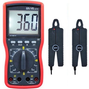 Prix d'usine Compteur de puissance et de tension triphasé à double pince pour instruments électriques - Product Image 1
