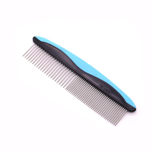 Pet Steel Grooming Comb for Dogs & Cats, <b>Smooth</b> Steel Teeth Hair Remover Shedding <b>Brush</b> for Pet Grooming - Product Image 6
