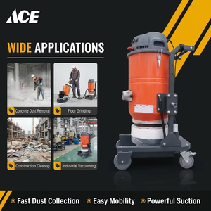 Aspiradoras de Concreto Portátiles Industriales LDT3 de 3600W con Ruedas, Extractor de Polvo Húmedo y Seco de Alta Potencia para Eliminación de Polvo - Product Image 3