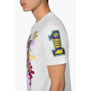 Venta caliente Unlimited World Championship 2005 camiseta Premium 100% algodón Anti-Shrink White Sporty T-Shirt para exportación - Product Image 3