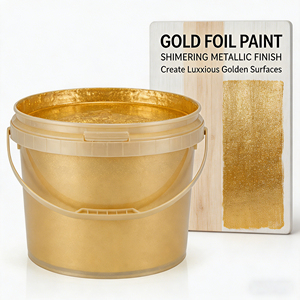 Peinture anticorrosion à base d'eau pour métaux, sans modification de couleur, texture métallique argentée scintillante pour rénovation - Product Image 5