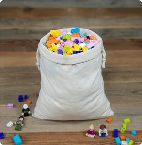 Biểu tượng tùy chỉnh tái chế đồ trang sức gói quà tặng calico Muslin Pouch Muslin vải bông dây kéo túi Giày Logo bông Bụi Túi - Product Image 3