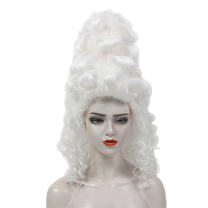 Drama Performance School Troupe Hengxian Filmación con estilo europeo Traje antiguo Palacio Festival blanco Peluca <span class=keywords><strong>de</strong></span> sombrero alto - Product Image 1