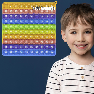 Juguete Sensorial de Silicona de Gran Tamaño con 100 Burbujas, Juguete Educativo de Matemáticas de Doble Cara para Aliviar el Estrés y la Educación - Product Image 4