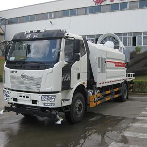 Camion anti-poussière multifonctionnel, grand réservoir d'eau et canon antibrouillard à prix bas, gaz naturel, livraison gratuite