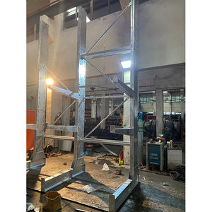 भारी शुल्क कैंटिलीवर के लिए डबल पक्षीय गैल्वेनाइजिंग वेयरहाउस कैंटिलीवर रैक भंडारण रैक - Product Image 5