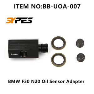SYPES accesorios personalizados nuevo adaptador de filtro de aceite sándwich de aluminio temperatura de aceite y manómetro Sensor placa <span class=keywords><strong>modelo</strong></span> piezas de automóvil - Product Image 3