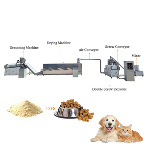 Máquina Extrusora de Harina de Pescado para Alimento Ecológico para Mascotas, Acero Inoxidable, Capacidad de 100-1200 kg/h, Fabricación de Alimento en Pellets para Perros/Gatos - Product Image 6