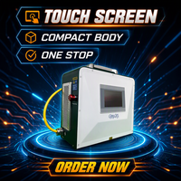 Soudeuse laser portable QCW en forme de mallette, équipement de soudage à impulsions compact pour la production de lettres et enseignes publicitaires extérieures