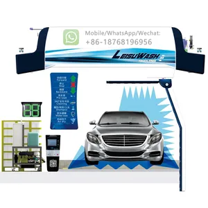 Leisuwash 360 Express For Gas Center Touch Free Automatic Car Wash Machine Price Autolavados Car Washer Leisu Wash Wash Vehicle