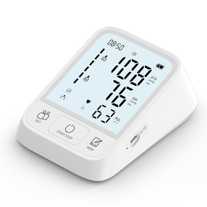 ODM OEM Grande Tela LCD Eletrônico <span class=keywords><strong>Monitor</strong></span> De Pressão Arterial Do Braço Superior Dispositivos Médicos Domésticos Atacado Fonte De Energia Elétrica - Product Image 4