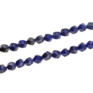 Cuentas de piedra facetada de lapislázuli <span class=keywords><strong>Real</strong></span> Natural, piedra de Gema facetada para joyería - Product Image 2