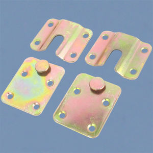 Accessoires de meubles en acier de galvanisation à bas prix <span class=keywords><strong>Rails</strong></span> de lit cachés fixation connecteur de cadre de lit supporté par métal - Product Image 3