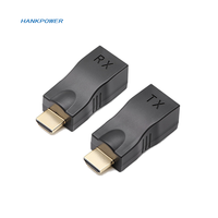 Hdtv Extender 30M Hd 1080P Zender Naar V1.4 Rj45 Cat5e Cat6 Ethernet Lan Ontvanger Hdtv Naar Rj45 Netwerk Extender Ondersteuning 4K