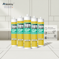 Scellant transparent monocouche résistant à la moisissure, échantillons gratuits, mastic silicone, adhésif acétate transparent multi-usages pour verre