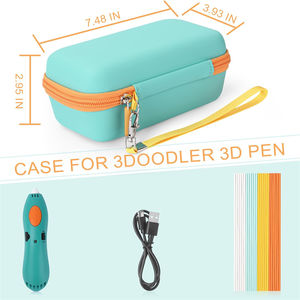 スタイリッシュでカラフルなEVA GWCASE、<span class=keywords><strong>3Doodler</strong></span> Start Plus 3Dプリンティングペン用フィラメント詰め替えパック収納 - Product Image 3
