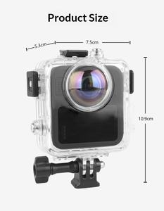 Estuche de buceo para <span class=keywords><strong>GoPro</strong></span> <span class=keywords><strong>MAX</strong></span> 2, carcasa subacuática impermeable hasta 50M para snorkel y surf, alta transparencia y resistente a la presión - Product Image 6