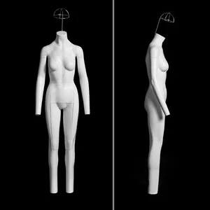 GH21 Wholesale fashion removable female ghost mannequin invisible mannequin for photography