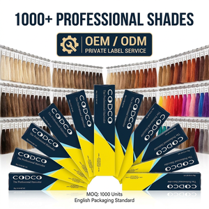CODCO Etichetta Privata OEM ODM Tinta Professionale Permanente per <span class=keywords><strong>Capelli</strong></span> 80g a Basso Contenuto di Ammoniaca, Crema Colorante per <span class=keywords><strong>Capelli</strong></span> di Grado Professionale con Copertura al 100% dei <span class=keywords><strong>Capelli</strong></span> Grigi - Product Image 4