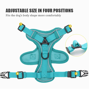 Hight Quality Durable Luxury Personalised Dog H <strong>Harness</strong> Set French Bulldog <strong>Harnesses</strong> for <strong>Cat</strong> Dogs - Product Image 3