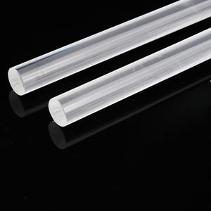 Varilla de cristal de cuarzo semiredonda Pulido de alta pureza Varillas de cuarzo transparentes resistentes al calor - Product Image 6