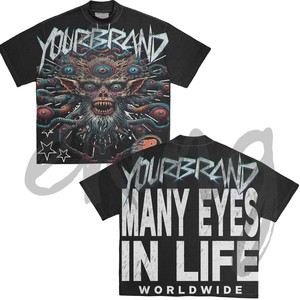 T-shirt girocollo Casual <span class=keywords><strong>a</strong></span> mezza manica con stampa personalizzata t-shirt <span class=keywords><strong>a</strong></span> trasferimento termico con stampa grafica in cotone squadrato per uomo - Product Image 5