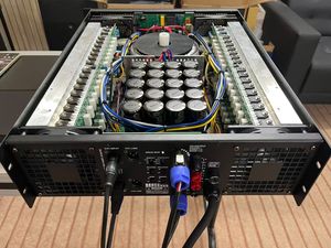 Amplificateurs de puissance à 2 canaux série CA18, 8 ohms, 2x1200W/2600W, audio professionnel, construction métallique, classe professionnelle - Product Image 5