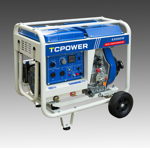 Générateur de soudage diesel portable à <span class=keywords><strong>onduleur</strong></span>, châssis ouvert, démarrage à distance, ATS 200 250 300 AMP 5kVA 6kVA <span class=keywords><strong>7kVA</strong></span> - Product Image 4