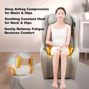 Nuevo Sillón de Masaje Eléctrico de Carril Largo, Masajeador Multifuncional de Cuerpo Completo Tipo Sofá para Alivio del Dolor de Espalda y Cintura - Product Image 6